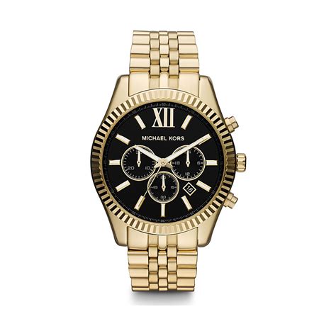 michael kors uhr herren gold|michael kors gold tone.